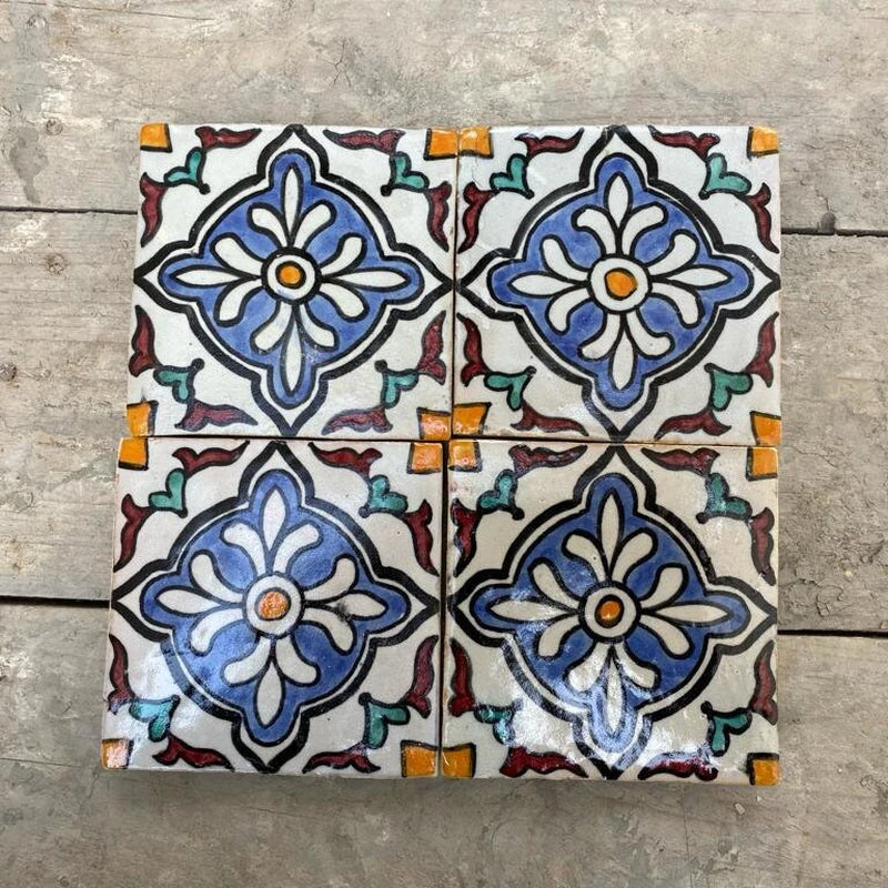 Artisanal Handmade Moroccan Tiles 