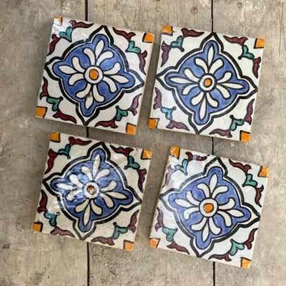 Artisanal Handmade Moroccan Tiles 