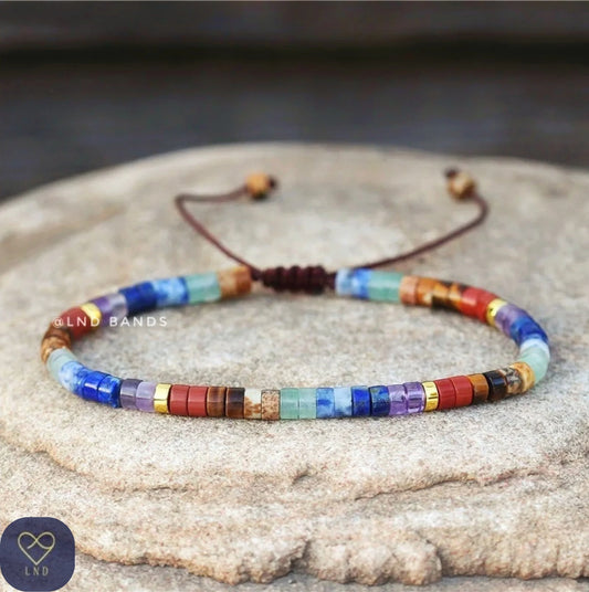 7 Chakra Bohemian Bracelet