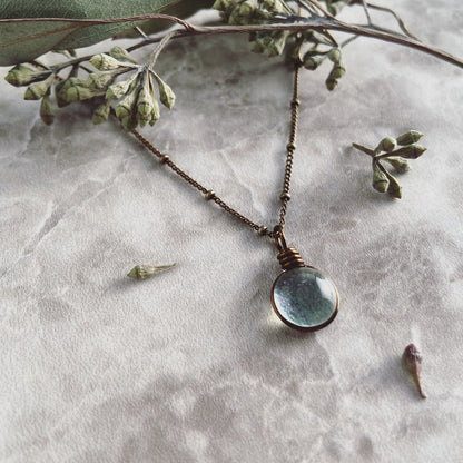 Dainty Raindrop Boho Necklace