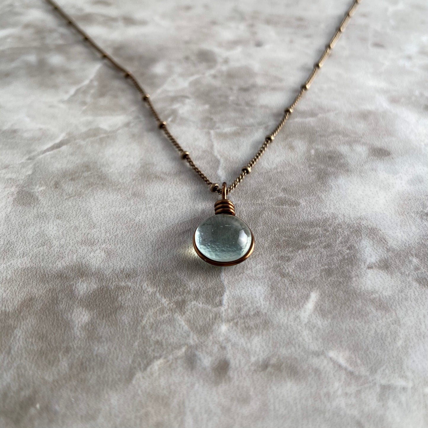 Dainty Raindrop Boho Necklace