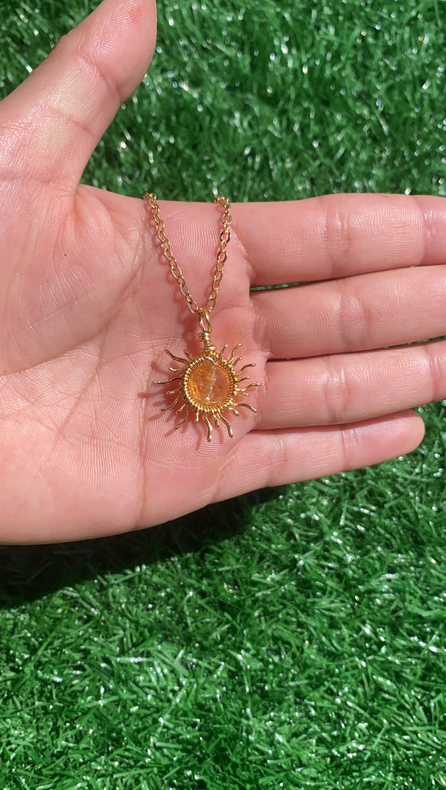 Sun Crystal Necklace