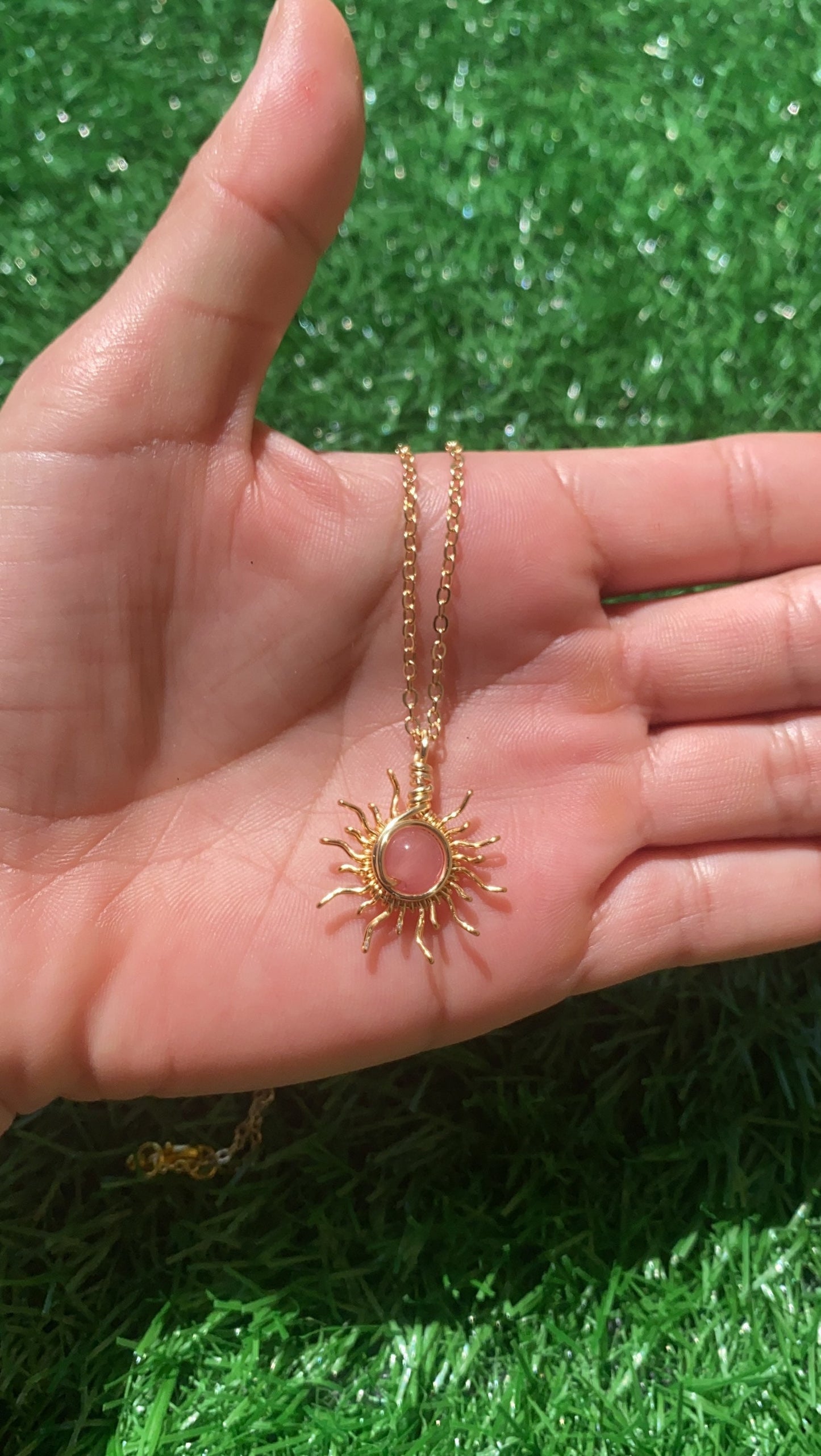 Sun Crystal Necklace