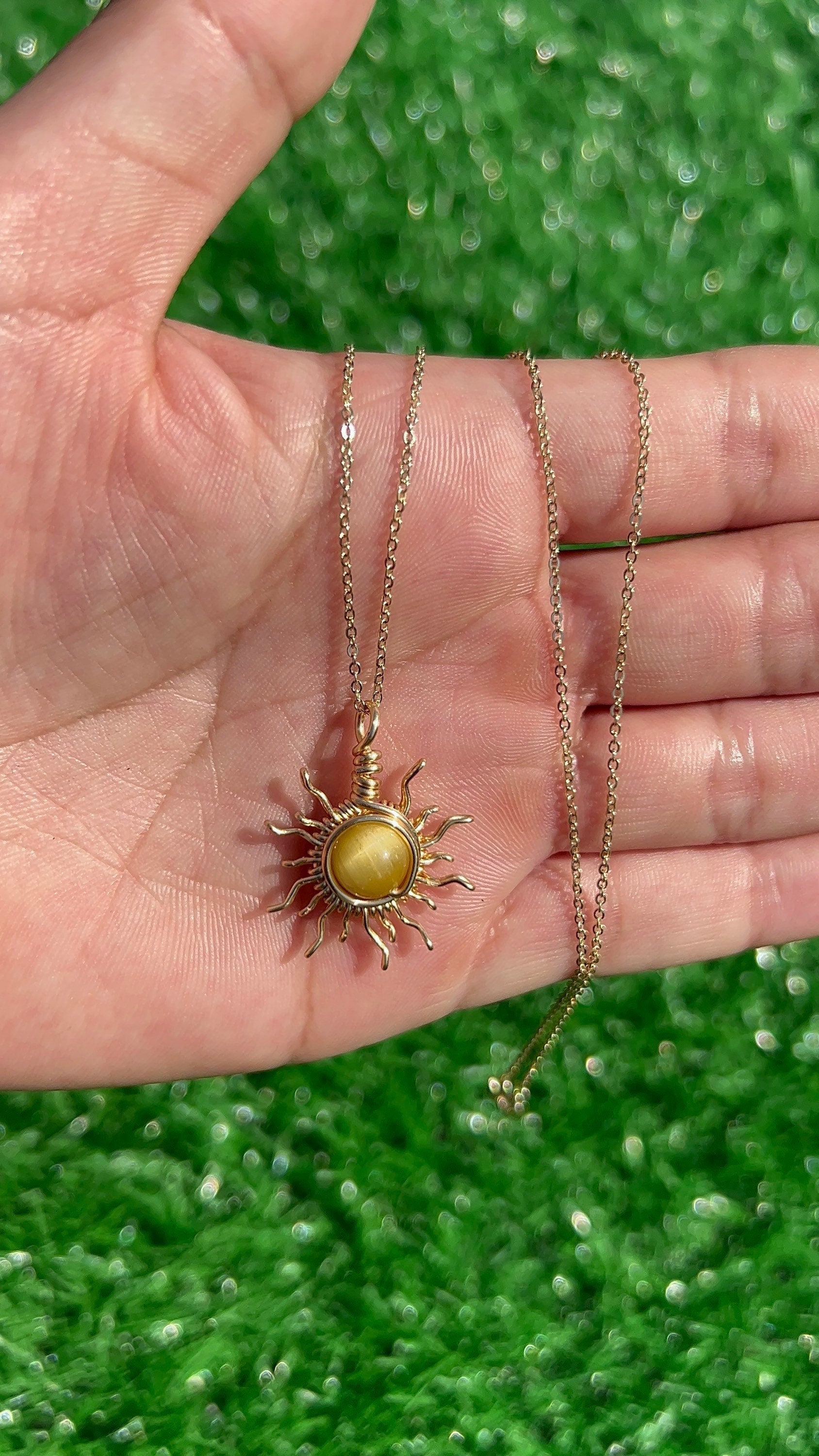 Sun Crystal Necklace