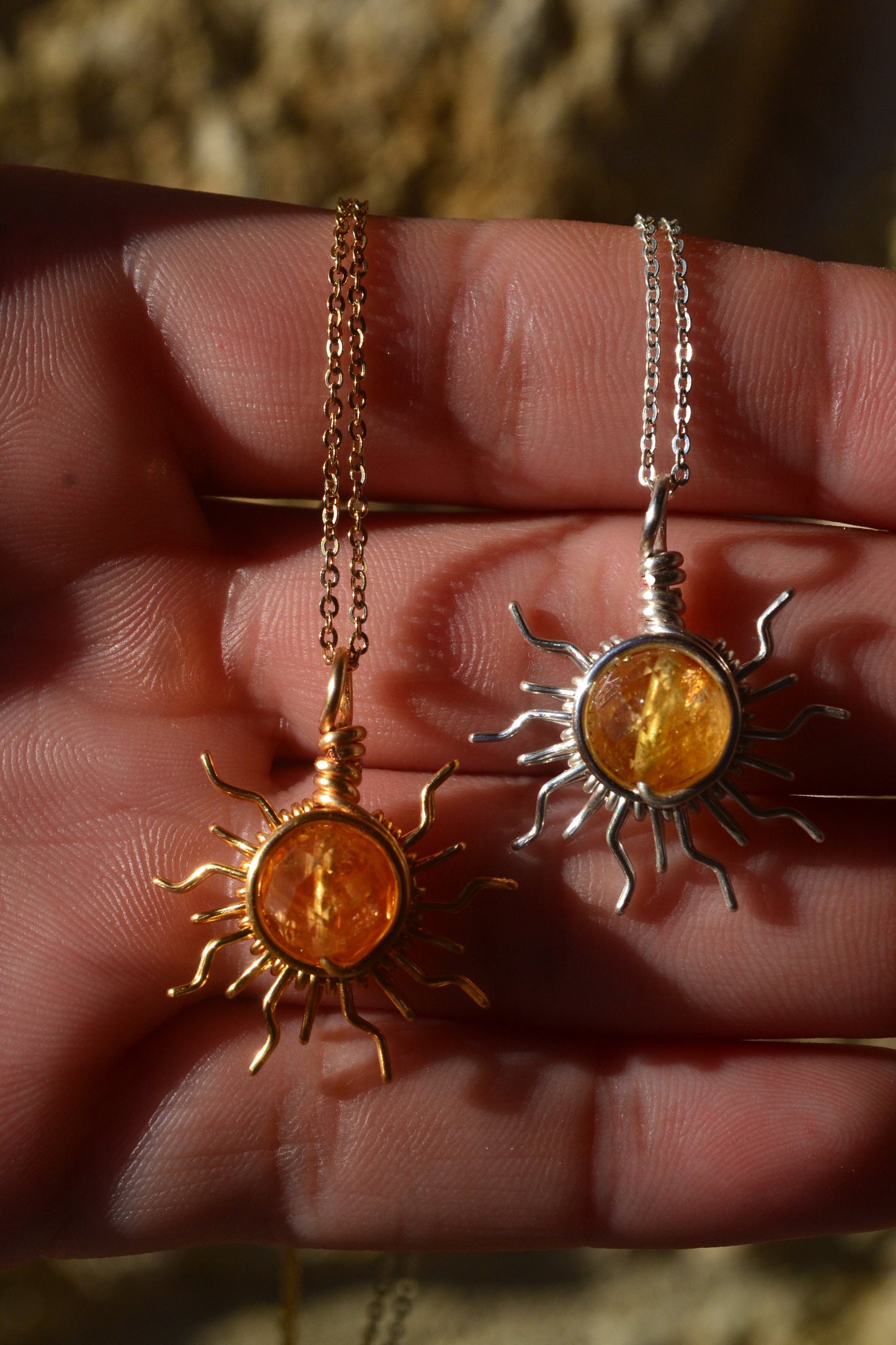 Sun Crystal Necklace